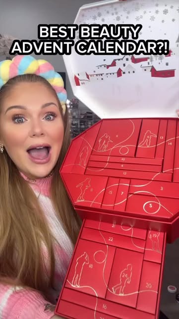 #Beauty Advent Calendar Reel by @kellystrackofficial (verified account) - is this the best beauty advent calendar of the year?!✨
If you're looking for a beauty advent calendar PACKED with FULL SIZED makeup products look no