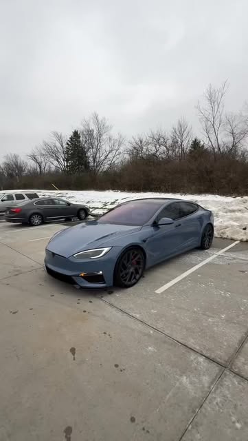 #2026 Tesla Model S Plaid Reel by @herodw_ - What do yall think 🤔 this thing is STACKED but is it worth $120k? #tesla #plaid #modelsplaid