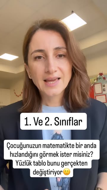 #Ilkokulöğretmeni Reel by @nigar_ogretmenn (verified account) - 🌸Çocuğunuzun matematikte bir anda hızlandığını görmek ister misiniz? Yüzlük tablo bunu gerçekten değiştiriyor🙂
.
.
.
.
.
.
@nigar_ogretmenn
#ilkok