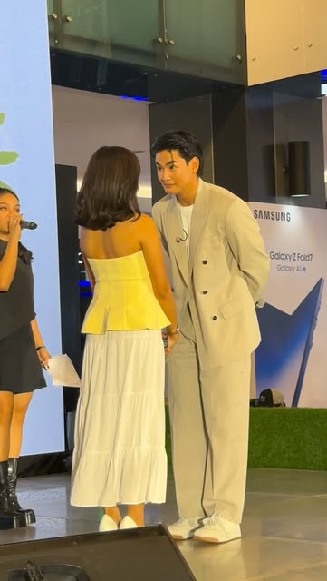 #Fanmeet Reel by @cornerstone (verified account) - Titigan challenge with Michael and Zephanie here at Michael Sager's Upclose fanmeet! 👀
Catch Michael and Zephanie in their upcoming series, "Born to