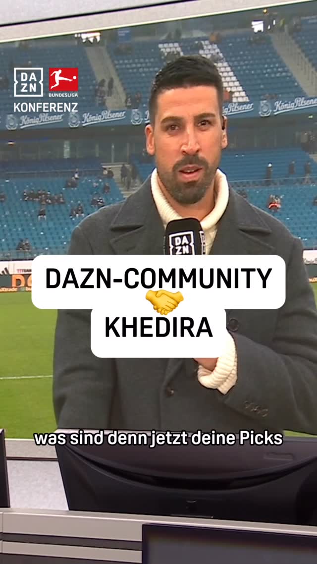 Sami und die DAZN-Community sind so 🤞🏼 #bundesliga #bundesligakonferenz Die Bundesliga-Konferenz seht ihr jetzt live auf DAZN.