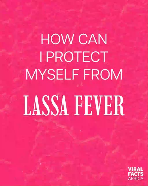 #Lassa Reel by @who_africa (verified account) - Lassa fever is an acute viral haemorrhagic illness caused by the Lassa virus.
Here's how you can protect yourself ⬇️
#ViralFactsAfrica
@viralfactsa