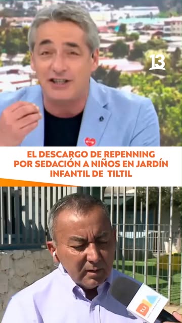 #Tudia13 Reel by @canal13cl (verified account) - El descargo de Repenning por grave denuncia de sedación a niños en jardín infantil de Tiltil.
#tudia13 ☀️de LUNES A VIERNES desde las 7:50 horas por
