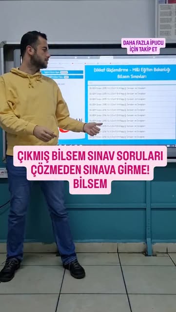 #2sınıf Reel by @abs.ogretmen.aile - BİLSEM'e hazırlanan çocuklar için çıkmış sorular paylaşılmış. İşinize yarar diye düşünüp paylaştım sizlerle.
Beğenmeyi unutmayalım spa*m olmasın
@a