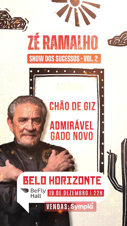 🎶 Qual sua música favorita dessa playlist? 🎶 🎤 Venha cantar junto com sucessos que marcaram gerações e viver essa experiência única. Garanta já o seu ingresso e não perca essa oportunidade de ver