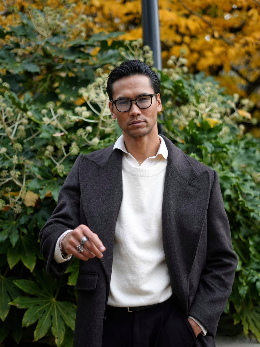 The last bit of fall ππ . . . . #bma #asianmodel #menstyle #trenchcoat #ukmodel #uk