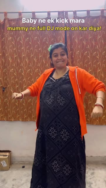 #Mood Reel by @mampi.rahul (verified account) - Baby ne jaise hi kick mara mampi ka DJ mood on ho gaya #sundayservice #confidence