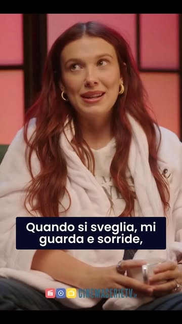 #Intervista Reel by @cinemaserietv.it - Un sorriso che vale tutto.
Milly Bobby Brown racconta il momento più bello della sua giornata.
#MillyBobbyBrown #Intervista #Attrice #StrangerThings