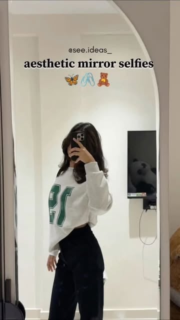 #Aesthetic Mirror Selfie Ideas Reel by @see.ideas_ - Aesthetic Mirror selfies pose ideas 
.
.
.
Follow for more 
.
.
.
#stylishpose #poseideas #ａｅｓｔｈｅｔｉｃ #trending #reels #trendingreels #fyp #explore