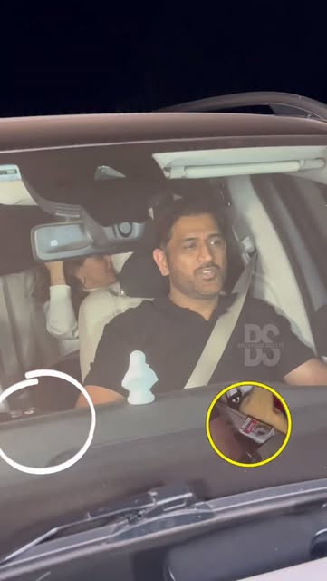 #Party Reel by @bollywoodsocietyy (verified account) - Mahi with his wife Sakshi spotted at Salman Khan's birthday party ❤️