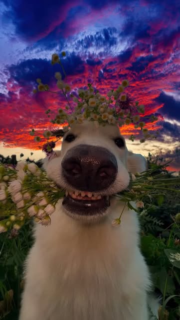 #Sunset Reel by @fangjian.6 - Send you a flower.#sunset #fyp