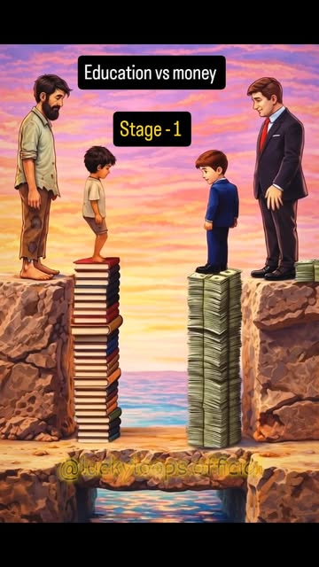 #Life Reel by @luckyloops.official - Education vs Money.
Disclaimer :- This video is just for fun, in reality Education is what truly changes the game.
#education #money #richvspoor #li