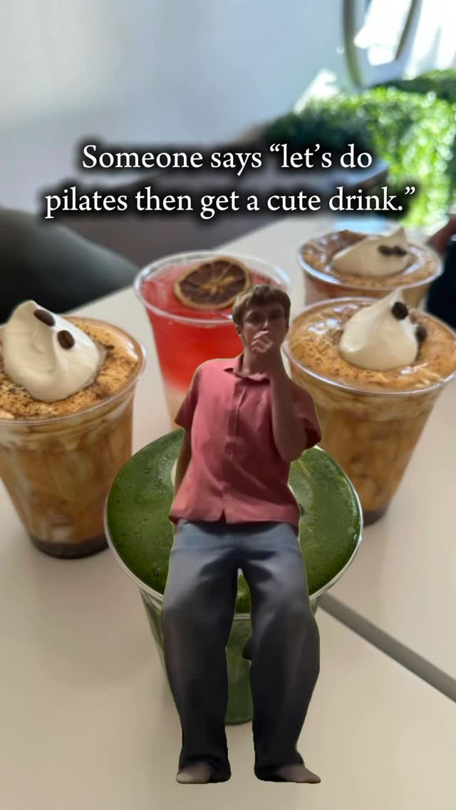This is actually me. π€£ #pilates #coffeeaddict