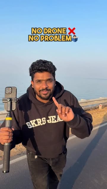 #Videography Reel by @traveller_td - Who said you need a drone?
Buy insta360 300cm Stick 🦯 And shoot🤩
#insta360 #insta360stick #videography #nodronenoproblem