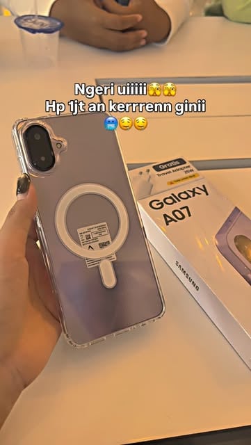 #Samsung Reel by @dancellpare2_jl.ahmadyani - Samsung A07+casing magsafe= vibes kayak punya iph 16🤭🥰 

WHATSAPP fast respon
 0821-3671-9998
_______________________________________
📍𝑳𝑶𝑲𝑨𝑺𝑰