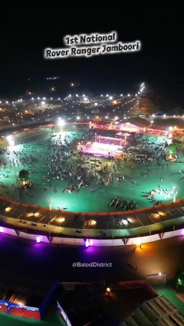 #Balod Reel by @baloddistrict - नेशनल रोवर रेंजर जम्बूरी : आयोजन के दूसरे दिन की रात, सांस्कृतिक कार्यक्रमों से रहा सराबोर, विभिन्न प्रदेशों को रोवर रेंजर्स ने अपने फोक नृत्य का किया