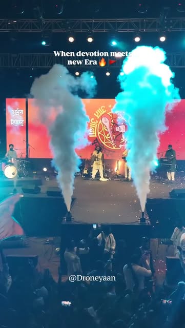 #Abhang Repost Reel by @droneyaan - When devotion meets new Era 🔥🚩
.
@abhanga_repost
.
Shot for :- @the_rollin_studio
.
#abhangrepost #goa #new #trending #droneyaan