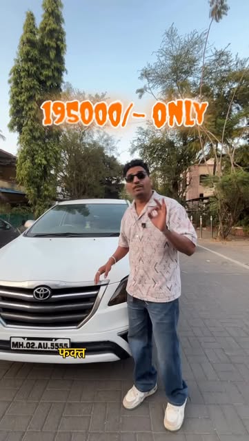 #Usedcars Reel by @kiranchandlekar_ (verified account) - Toyota Innova 🤩
#punecity #marathicarnews #usedcars #maharashtra #cng #cardealer #cng