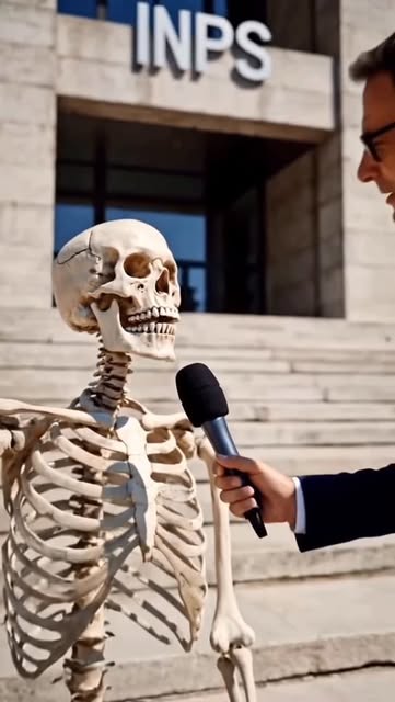 #Intervista Reel by @giornalisti.imbruttiti - Siamo messi male… 💀 #memeita #intervista #inps #lavoro #pensione