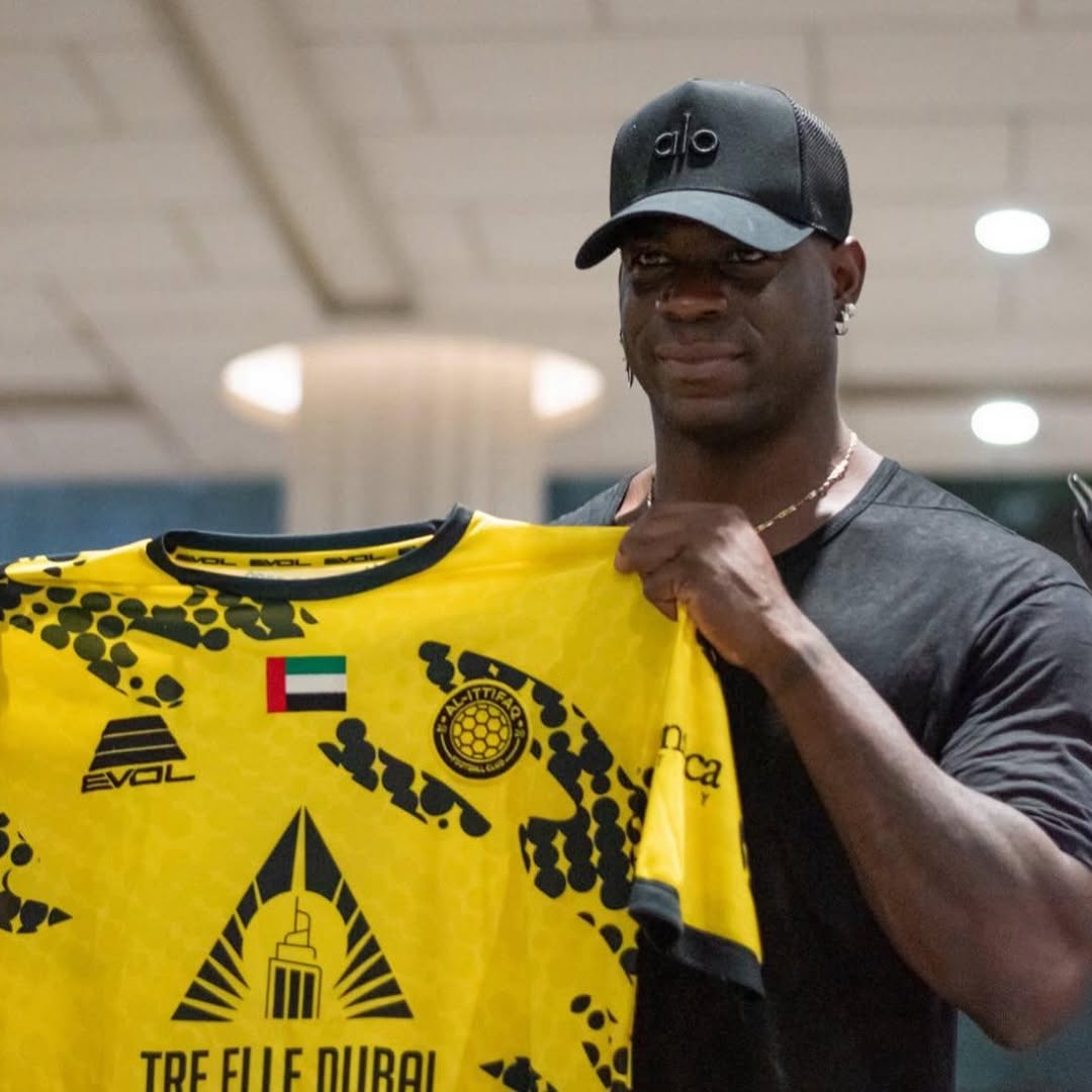 Mario is back. We are pleased to announce that Mario Balotelli is officially a new player of Al-Ittifaq FC, a club based in the United Arab Emirates. We are proud and honored to have been part of th