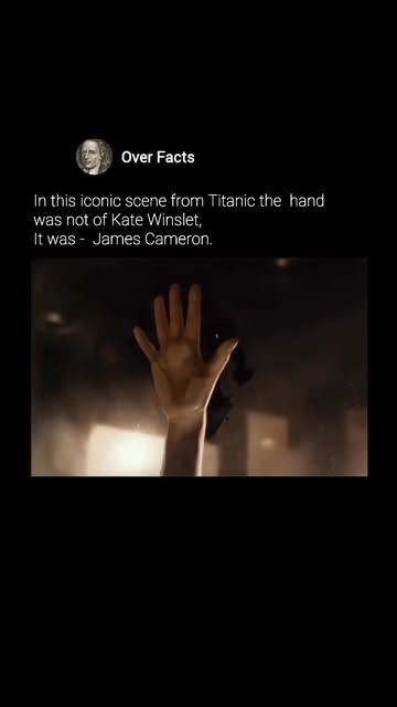 #Steamy Reel by @over_facts - The famous handprint on the steamy car window in Titanic wasn't Kate Winslet's at all. It was James Cameron's. He wanted the moment to feel raw, urgen