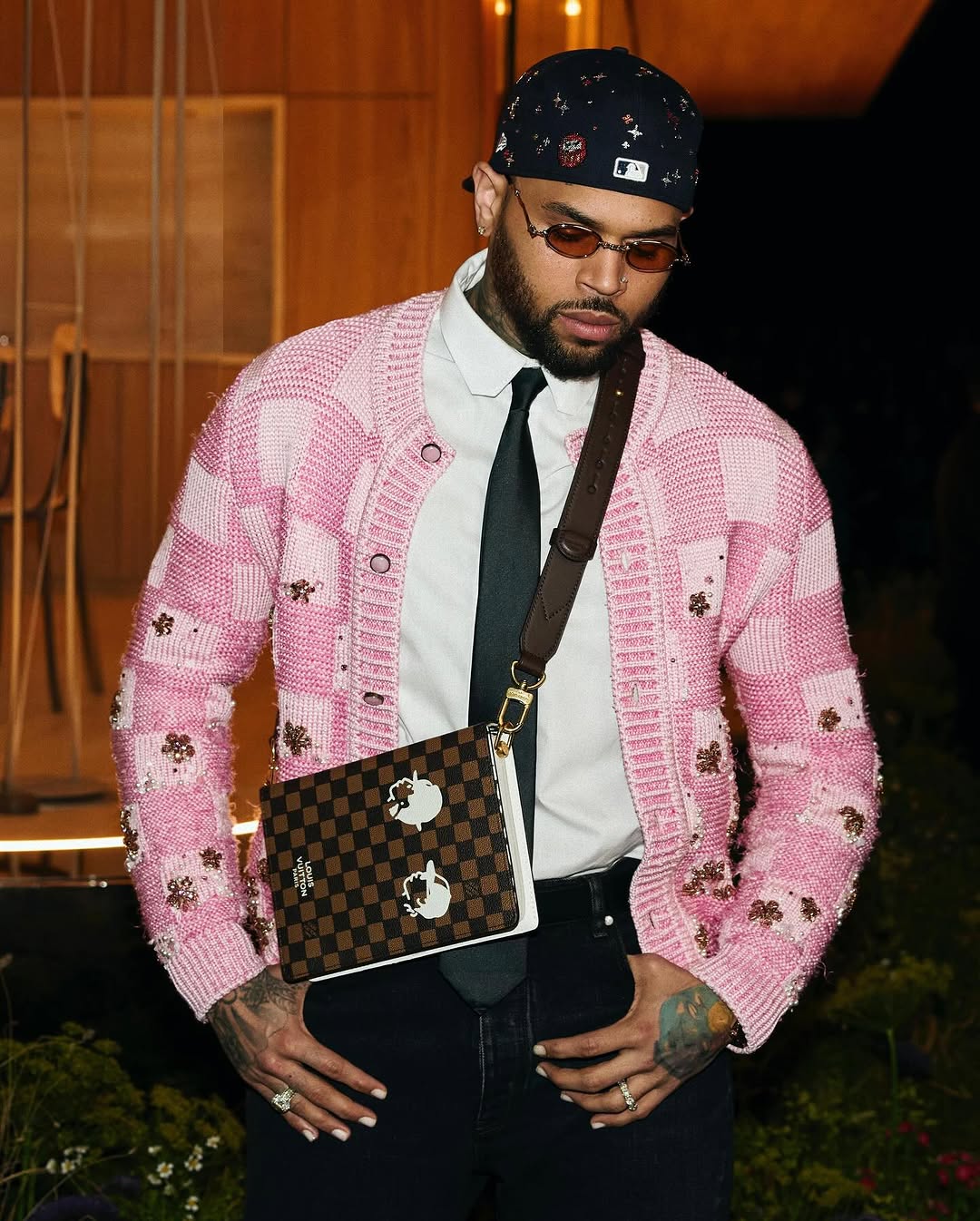 💕 @louisvuitton @pharrell fashion week 🙏🏽