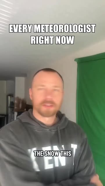 #Meteorologist Reel by @caseybskinner (verified account) - Every meteorologist is just kinda guessing #comedy #snowstorm