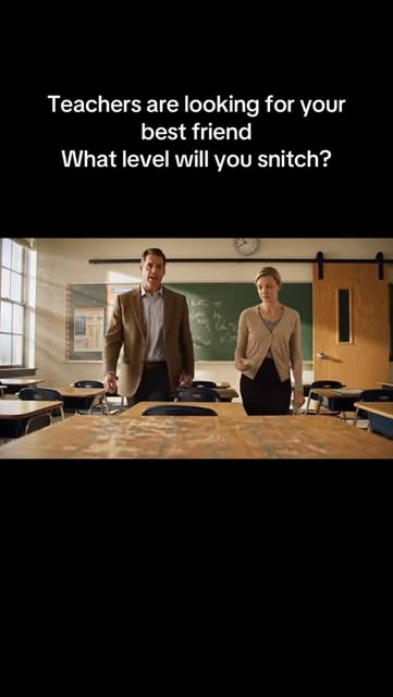 #Snitch Reel by @whatsnextai_ - Teachers are looking for your best friend, what level will you snitch? #snitch #fyp #ai #bestfriend #teachers