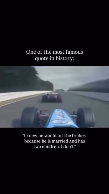 #Motivation Reel by @thewinnertakesitalldaily - Amidst the fierce competition of Formula 1, a quote by Fernando Alonso has become a symbol of a driver's mindset that goes beyond the limits of braver