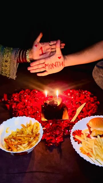 #One Month Anniversary Reel by @_.amreen._12 - Alhamdullilah 🥹🫶🏻💕
.
.
.
#reels #reelsindiaofficial #reelsinstagram #onemonth #onemonthanniversary #onemonthdown #couplegoals #newlymarried #newly