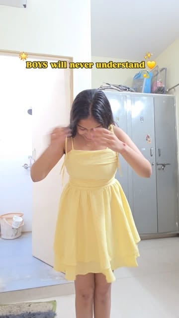 #Photooftheday Reel by @siyaaaa_.02 - Link for the dress in bio!💛
This is what love looks like in girlhood💛😭

#reels #instagood #fashion #photooftheday #love 
[ girlhood , hostel , frie