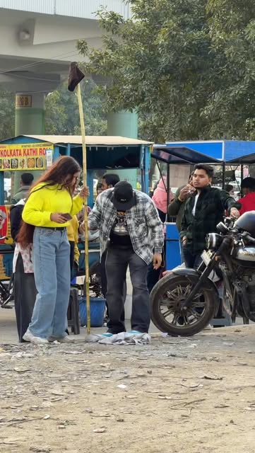 #Instagram Reel by @tanishka_sachan_ - Cap prank on girl 😂🤭#viral #trending #viralvideos #funnyvideos #reel #funny #insta #instamood #explorepage✨ #instagram #song