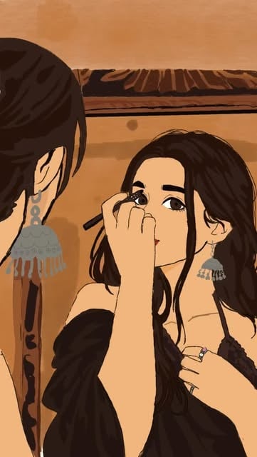 #Illustration Reel by @brusheta.px - Dub Gaya😝😝
(Trending, music, Punjabi, desi, Indian, digital art, illustration, wholesome, cute, couple, relationships, single, relatable)
#fyppppp