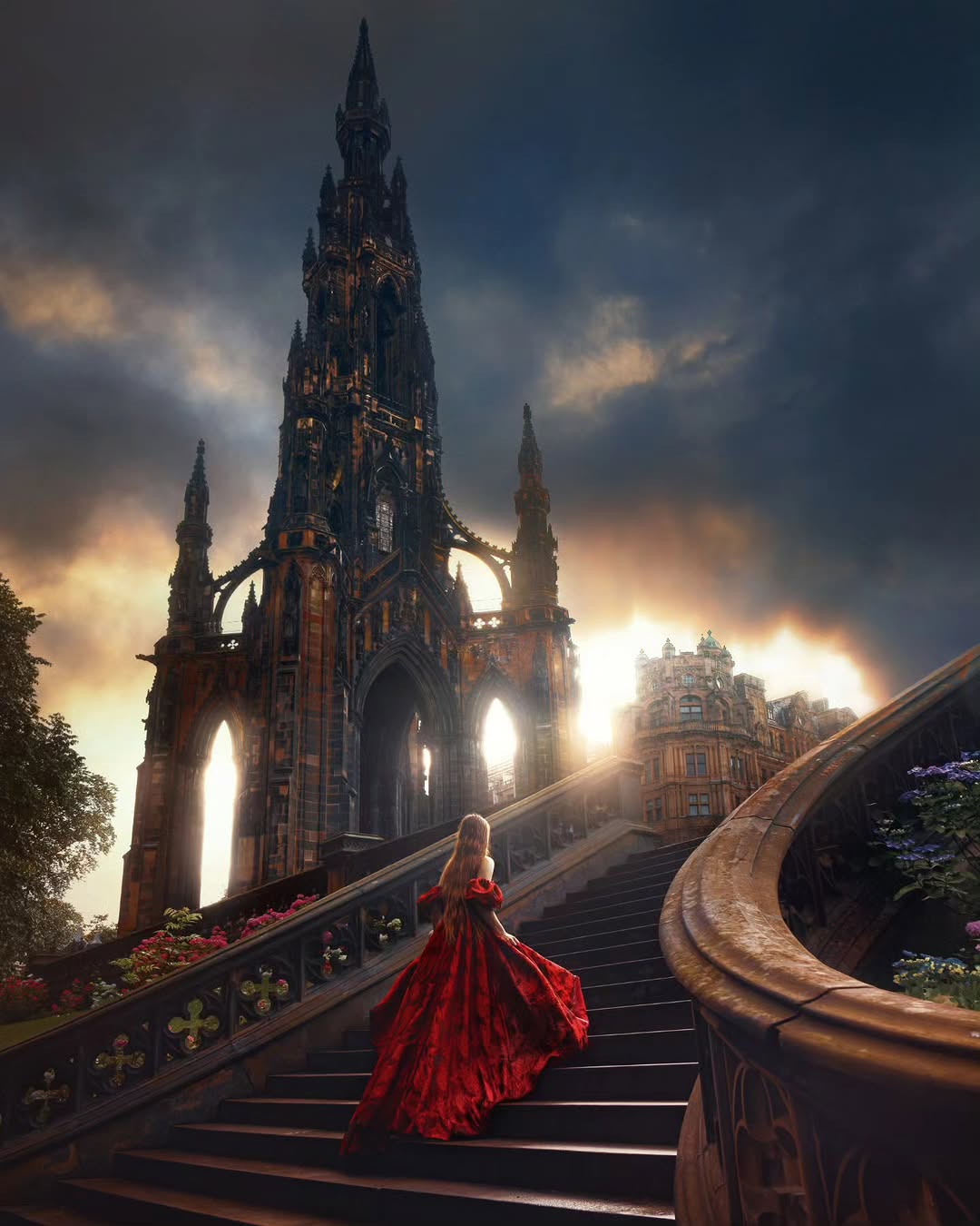 For years I had dreamed about photographing the Scott Monument in Edinburgh! A few weeks ago I finally got the opportunity! 😊 Prior to editing this image I was having a rough go editing previous shoo