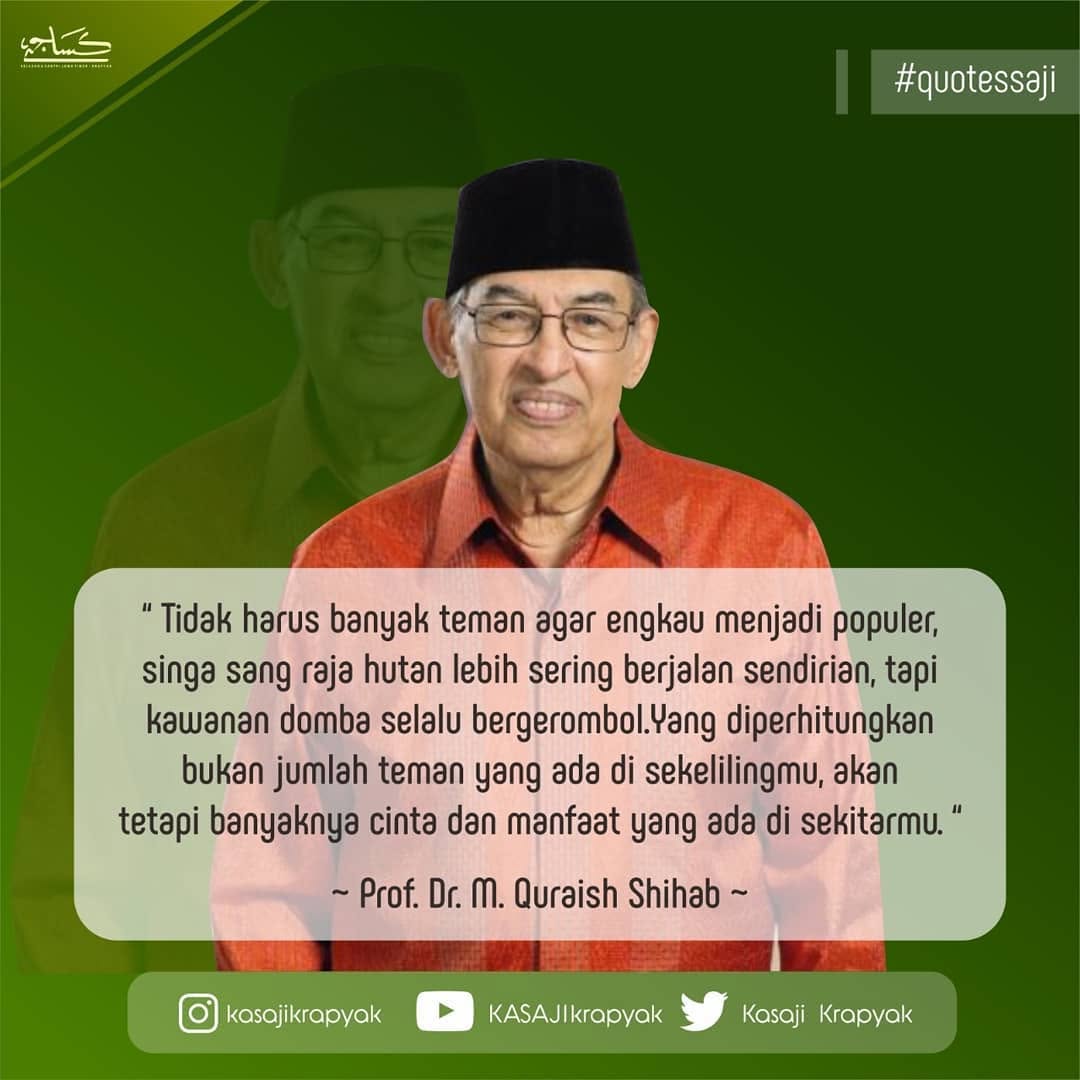 Tidak harus banyak teman agar engkau menjadi populer, singa sang raja hutan lebih sering berjalan sendirian. Tapi kawanan domba selalu bergerombol. Jari-jari juga demikian; kelingking, jari manis, jar