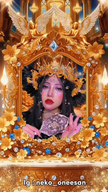 #Blackangel Reel by @neko_oneesan - My angel look loke ai its okay ✨🩷
#douyinmakeup #angelmakeup #darkangel #blackangel #angelcosplay