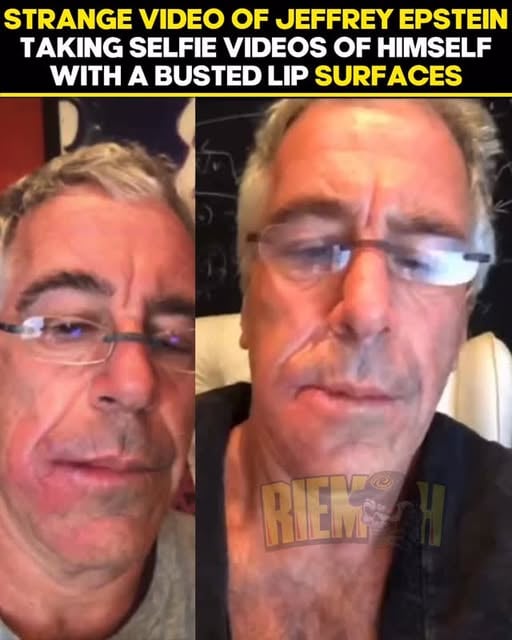 #Selfie Reel by @riemoh - A strange video of Jeffrey Epstein taking selfie videos of himself with a busted lip surfaces. Thoughts? 🤔

•@treasuryunderground