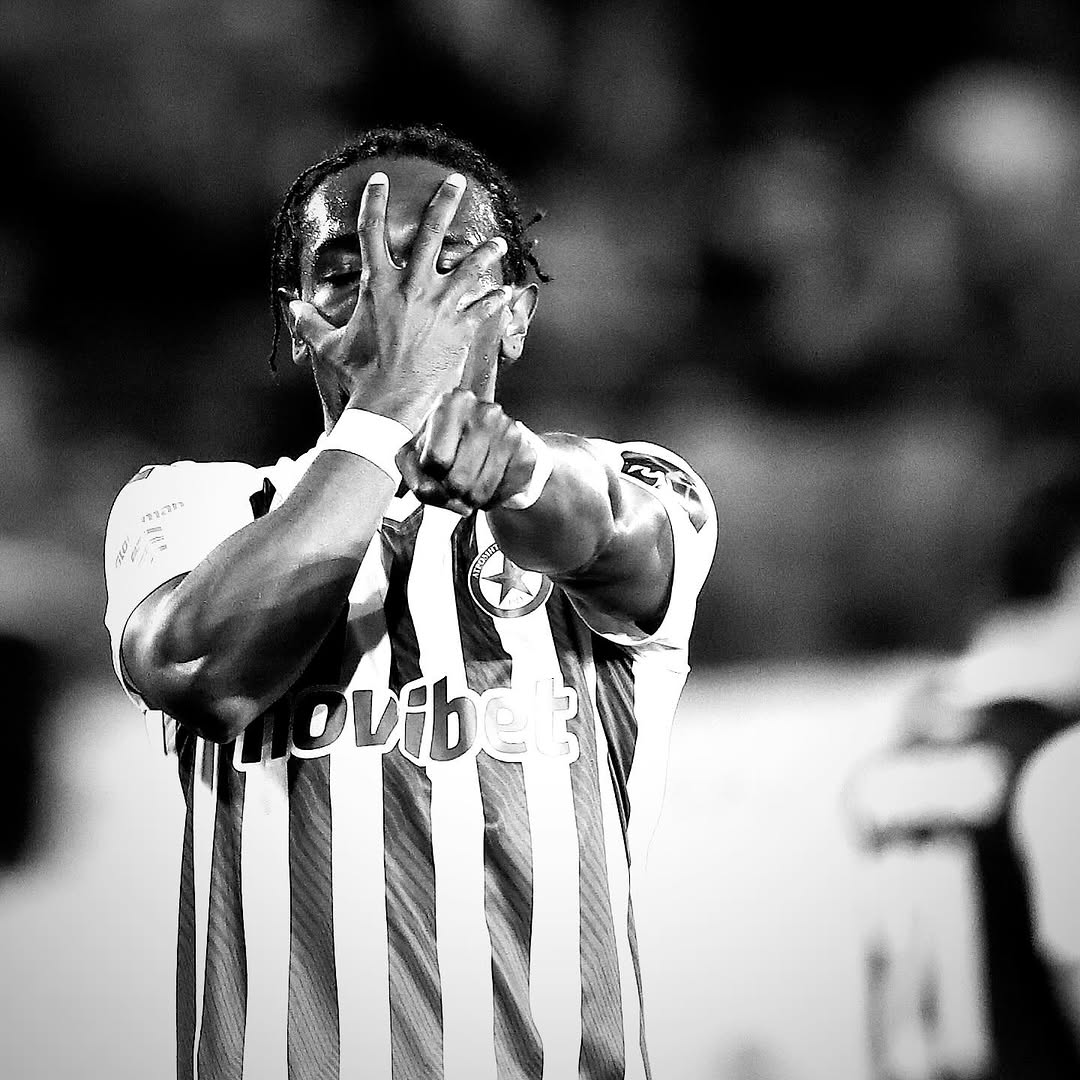 Tough Loss after two good results… but no time to feel sorry for ourselves, let’s go back to work. 1st one ☝🏾⚽️ #SM92 #atromitos ⚪️🔵