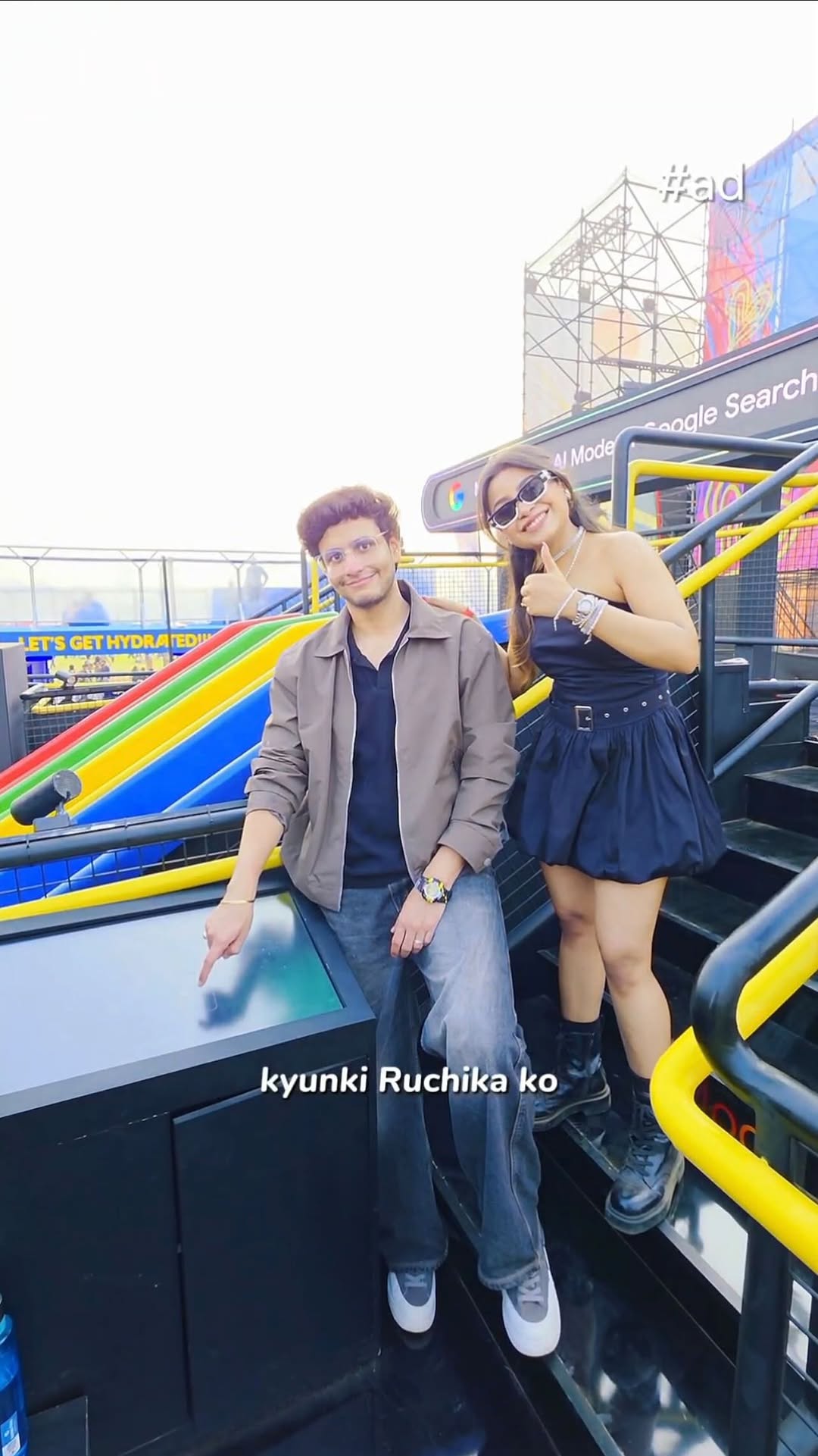 Mummy re, Google Search playground bhi dekh liya aur AI Mode in Google Search bhi try kar liya re #ad