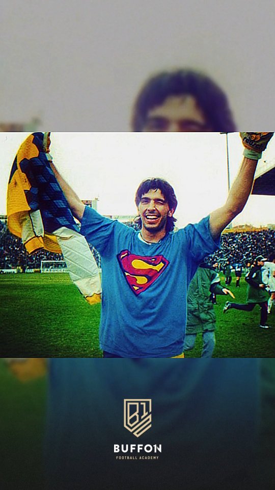 The day Gigi became Super Gigi ⚽🦸 #buffon #portieri #goalkeeper #academy