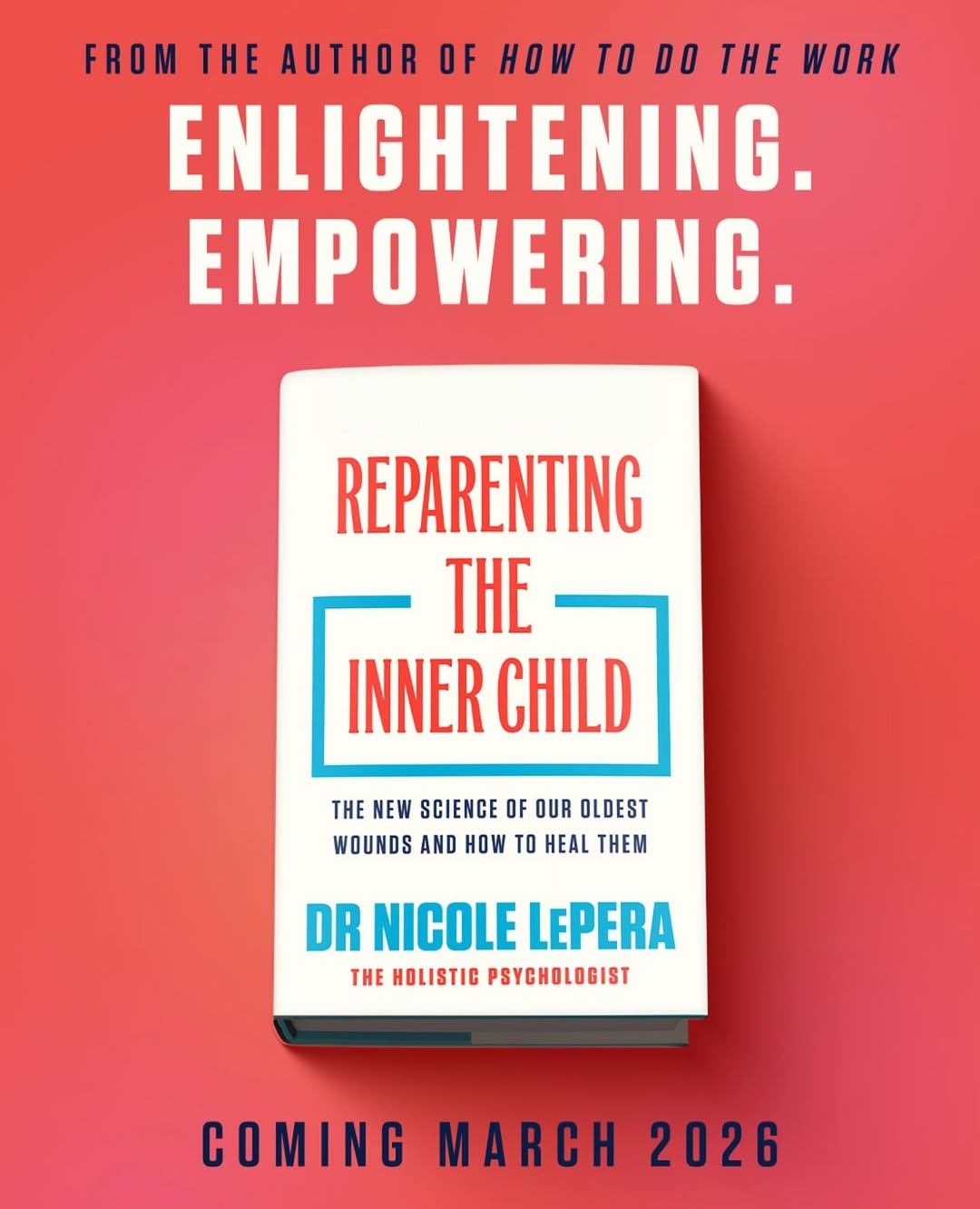 IM SO PROUD AND EXCITED TO ANNOUNCE MY NEXT BOOK Now, more than ever, we need inner child healing and this book gives you a step by step guide. It breaks down all the research and science of why you