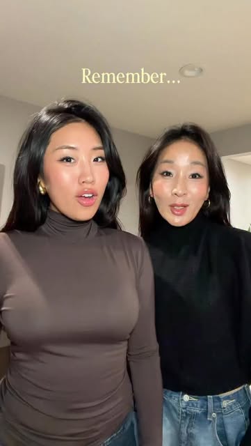 #Fashion Reel by @aylenpark (verified account) - here are some hairstyling tips depending on the tops you wear✨ which one was your fav??🤭 #hairstyles #outfits #fashion #hair #momanddaughter