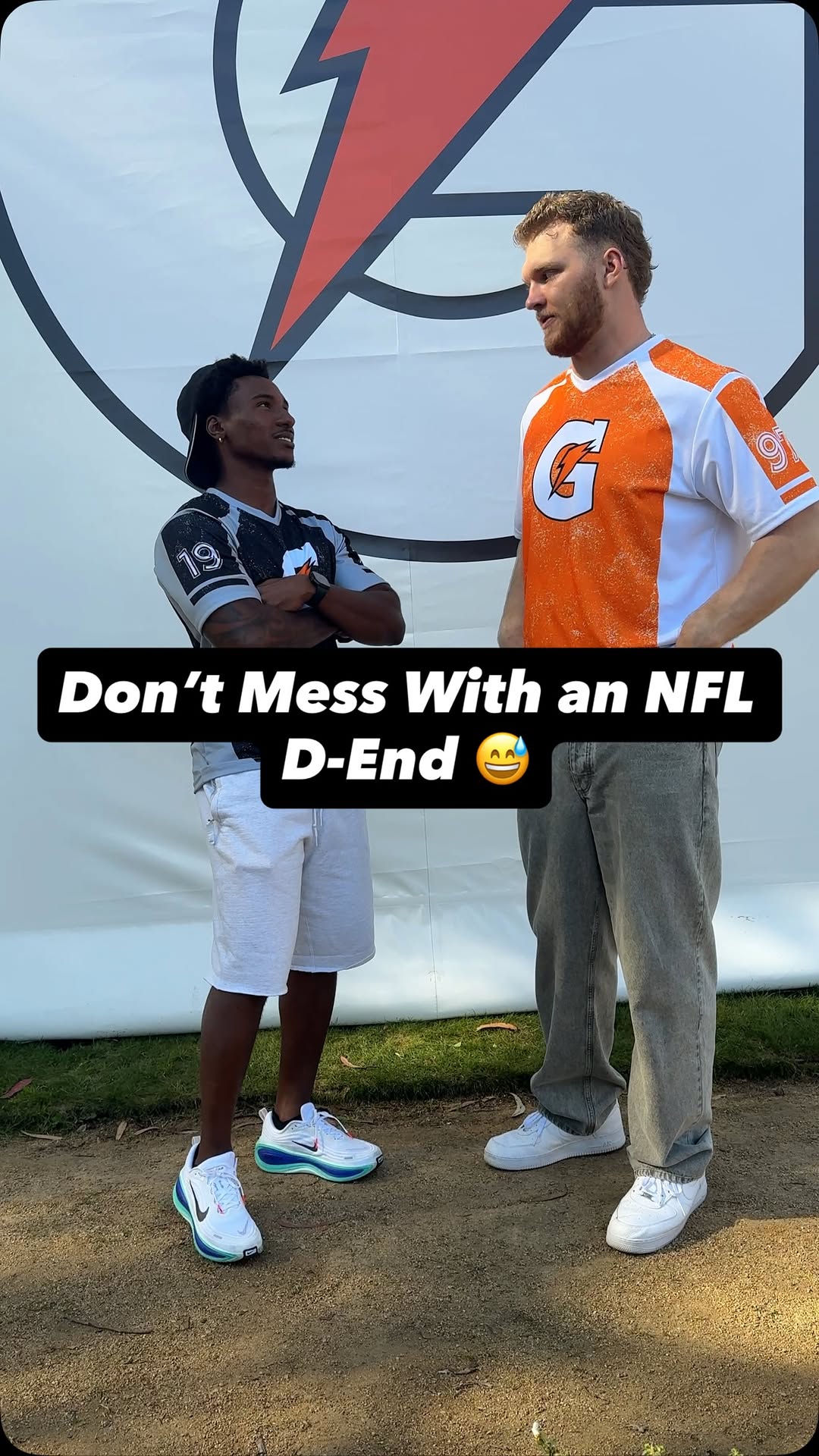 This is why you donβt mess with an NFL D-End π
@gatorade #gatoradepartner