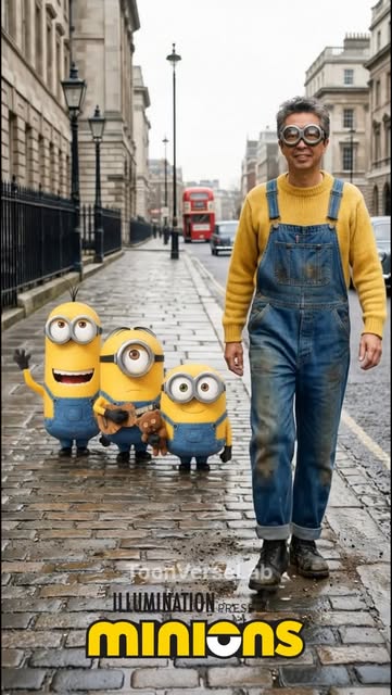 #Cool Minion Reel by @toonverselab - Minions in Real Life… This Wasn't Supposed to Look This Good 😳🔥#minions #despicableme #cartoon #childhood #viralreeĺs
