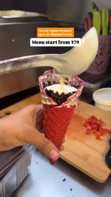#Wanderlust Creamery Near Me Reel by @foodieframe_saurabh - Mulund West just got sweeter! 🎉🍩 Honey Bunny Dessert Shop is now open - serving love, layers & lots of sweetness!
Menu start from just ₹79
Must