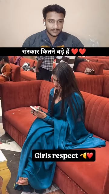 #Respectwomen Reel by @only_mastizone - Sanskari wahi, jo har kisi ki izzat kare. ❤️✨
.
.
.
.
.
#Respect #Values #IndianValues #Sanskar #RespectWomen