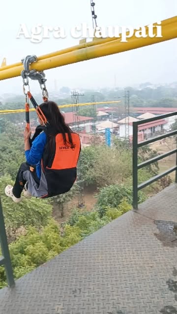 #Agra Chaupati Adventure Park Reel by @i.m_riya_khan - Agra chaupati new activity..
#trendingreels❤️💯👍🙏🏼💪🏻😍instalover🔥🔥🔥🔥🔥likefollow #virslreels❤️ #mastitime😉✌️