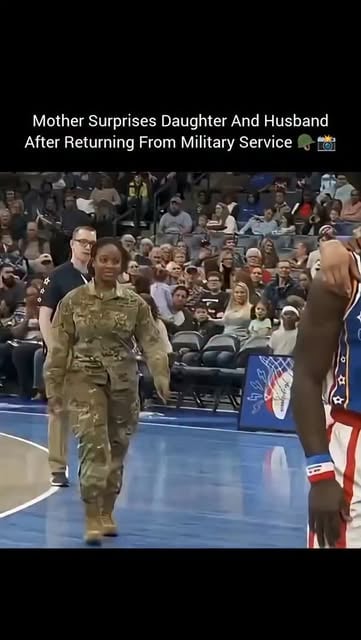 #Photo Reel by @getgrity - During a Harlem Globetrotters game at the FedExForum in Memphis, what started as a simple on-court photo opportunity turned into an unforgettable mili