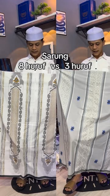 #Santri Reel by @majapahitstore - Tebak nama sarung santri di atas temen"?🤪
#tutorial #sarungan #sarungbhs #fyp #reelinstagram❤️