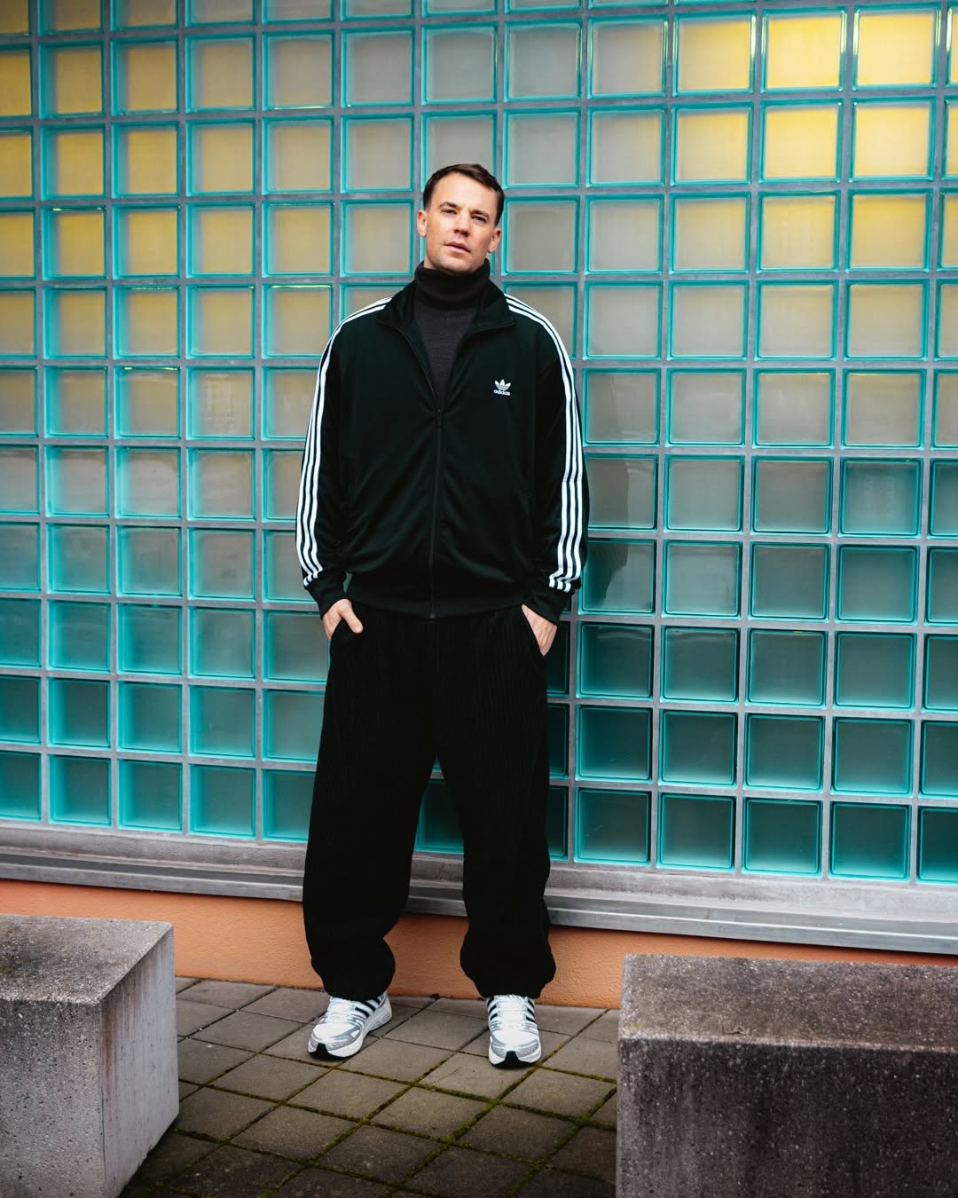 On set with @adidasoriginals 👌 #Adistar #createdwithadidas